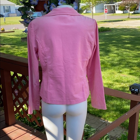 Pink corduroy jacket - Picture 3 of 4